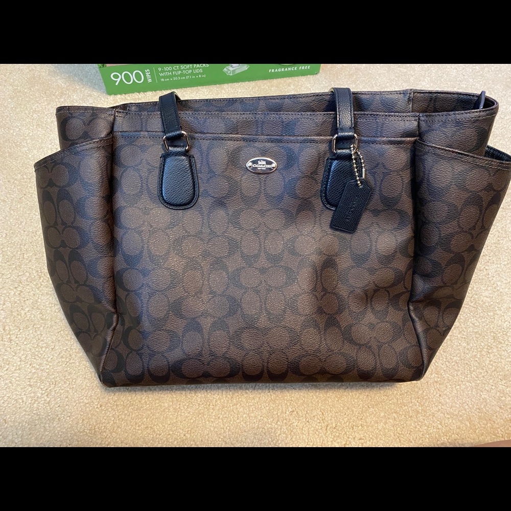 Coach diaper bag